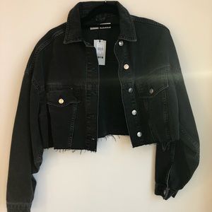 Top Shop Cropped Jean Jacket